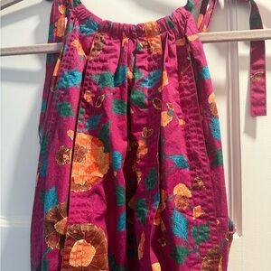 Ulla Johnson Burgundy Floral Dress $465 original price